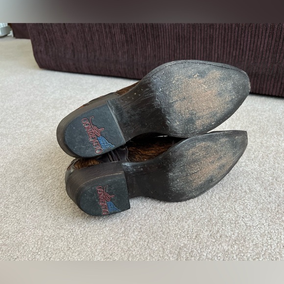 Old Gringo 8.5 B Western Cowboy Boots Zip Ankle Booties Mother’s Day gift Easter - Picture 6 of 7